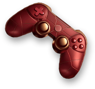 Controller representing thoughtful skill games